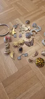 Modeschmuck Konvolut Ringe Ketten Ohrringe diverse Stile
