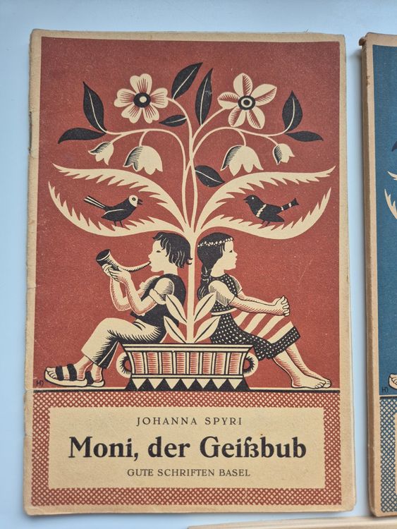 Livres: 5 alte Johanna Spyri Hefte    von Gute Schriften Basel – D'occasion à Niederweningen par Obson 1