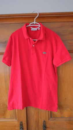 Lacoste Poloshirt Rot in Grösse L