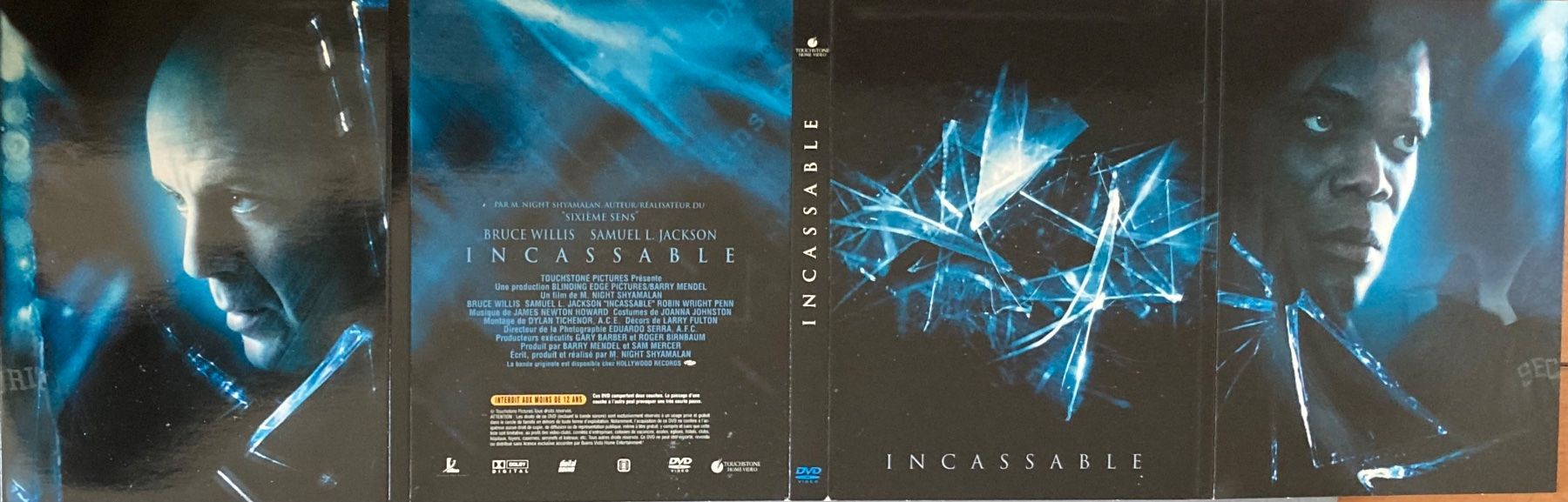Tutti i DVDs: INCASSABLE (EDITION COLLECTOR) – Usato da Poliez-Pittet venduto da Newtown-Records 3