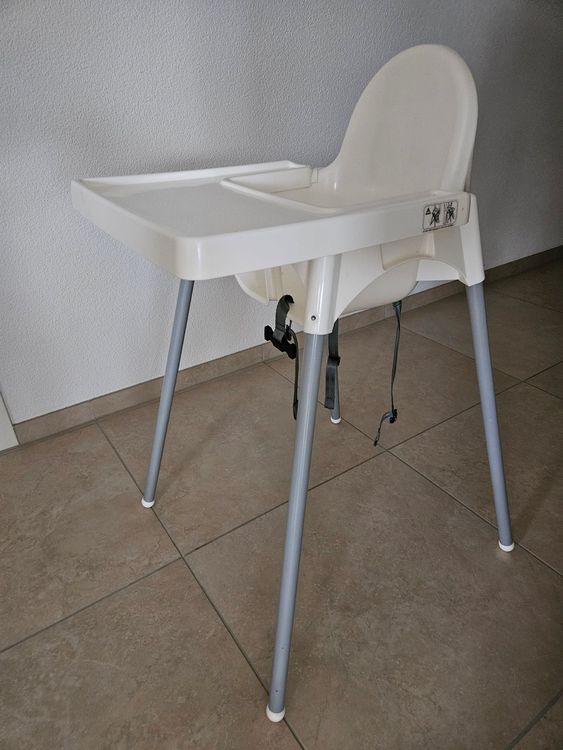 Kinder-Hochstuhl Antilop IKEA 2 gepolsterte Sitzbezüge(Nr.1) 3