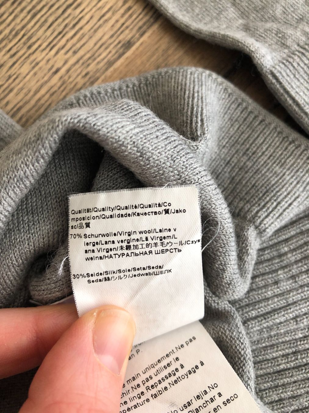 Hugo Boss Pullover & Sweatshirts: HUGO BOSS Pullover Slimfit Gr S Schurwolle & Seide – Gebraucht aus Berg am Irchel von Zweiti_Chance 3