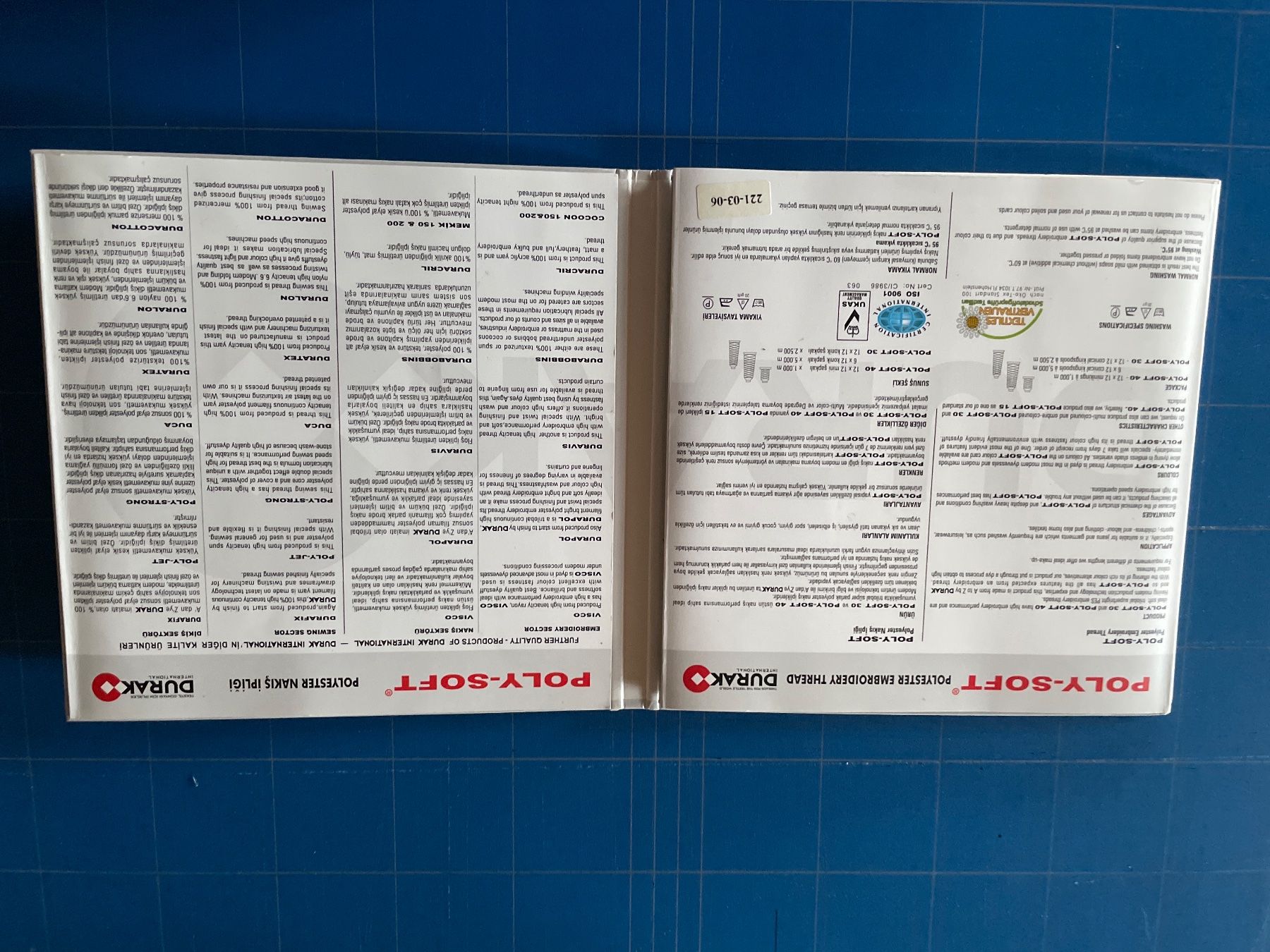 Cordicelle & Fili: Stickfäden Poly-Soft – Usato da Grabs venduto da naehtreff 1