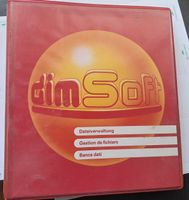 Vintage Software dimSoft Datenverwaltung 1987 Rarität