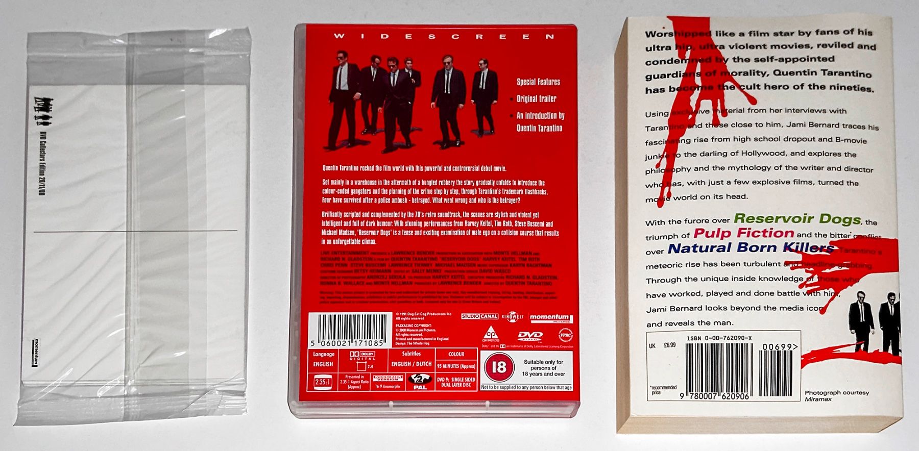 Tutti i DVDs: RESERVOIR DOGS - SPECIAL EDITION BOX SET – Nuovo (secondo la descrizione) da St. Gallen venduto da kobayashi-maru 5
