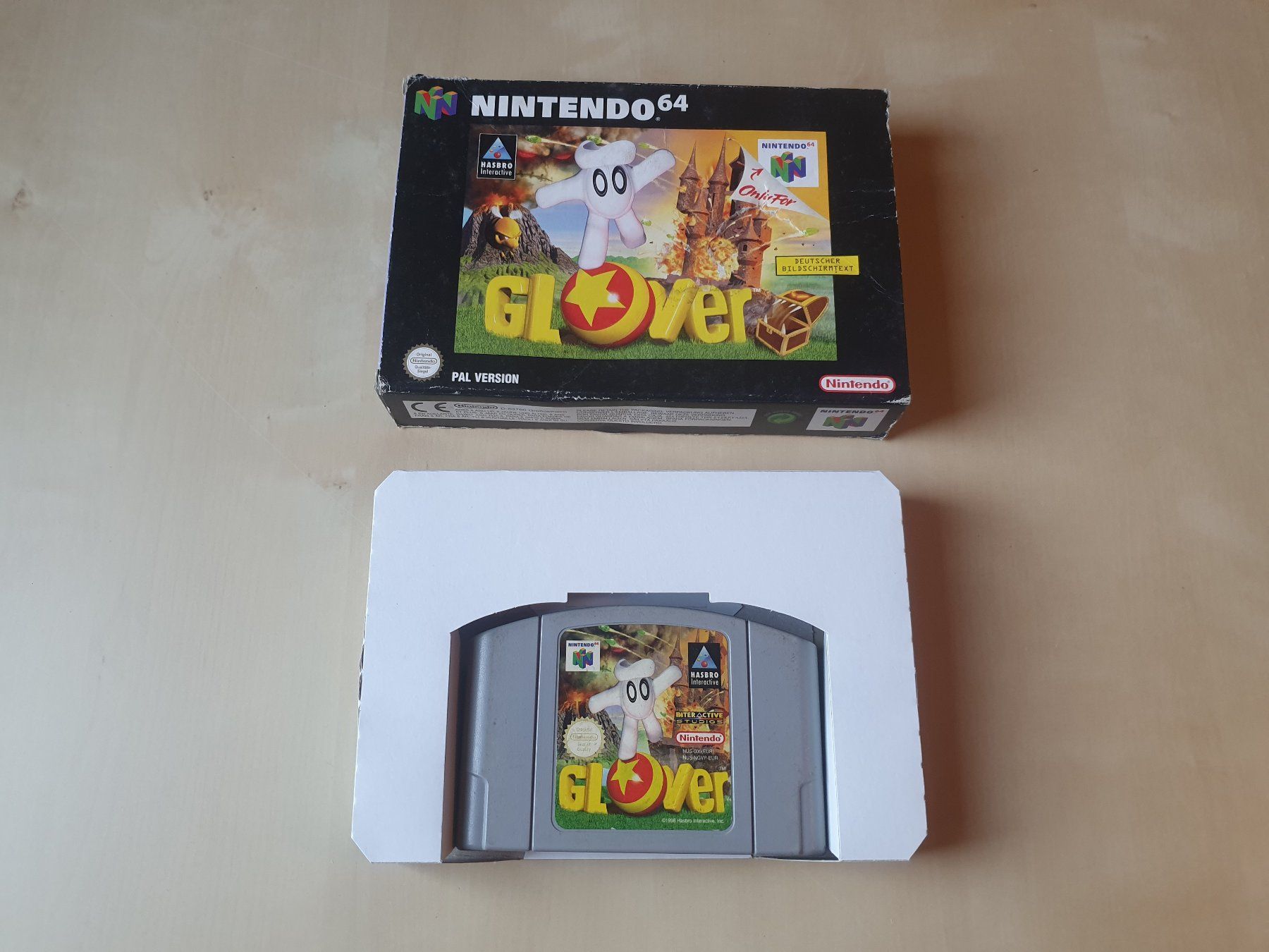 Nintendo Spiele: Glover – Gebraucht aus Stansstad von collectorsshop 6