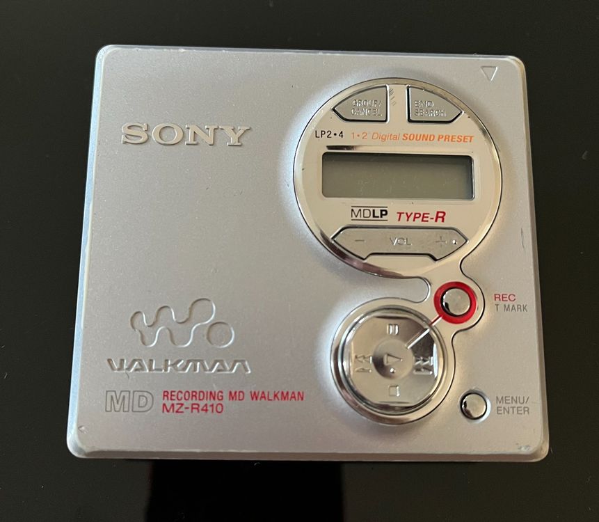 MiniDisc recording walkman Sony MD MZR410 Kaufen auf Ricardo