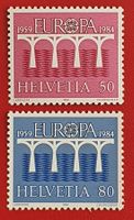 EUROPA CEPT BRÜCKEN 708 709 1984** POSTFRISCH