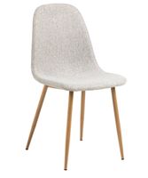 4x skandinavische Esszimmer Stühle hellgrau CELIA (neu!)