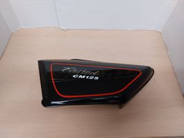 HONDA CM 125 JC05 Seiteabdeckung Li schwarz
