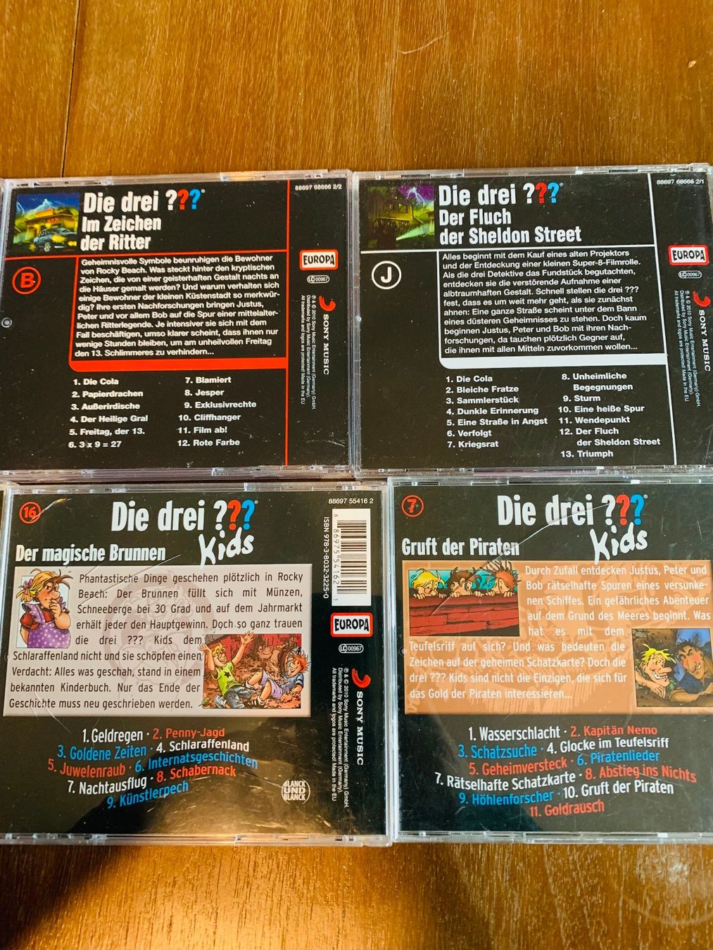 Audiolibri: Die Drei Fragezeichen CDs – Usato da Winterthur venduto da Compiorg 3