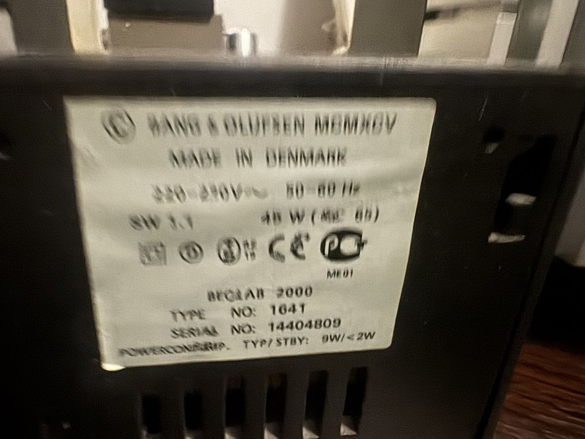 Bang & Olufsen Casse acustiche: Bang & Olufsen Beolab 2000 – Usato da Trimbach venduto da ELITA-5 6