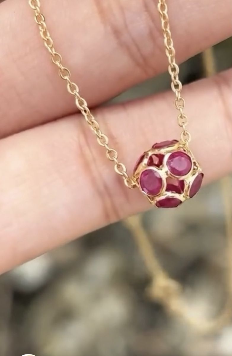 Ketten: Halskette Burmese Ruby – Neu (gemäss Beschreibung) aus Rapperswil SG von Gemstonebyyo 2