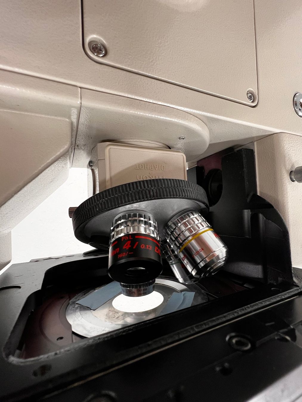 Laborzubehör: Nikon Diaphot Inverted Mikroskop – Gebraucht aus Niederdorf von LeptonAG_Labor 6