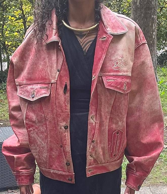 Diesel Vestes: Vintage 1985 Diesel Leder Jacke – D'occasion à Zürich par fem_96jn