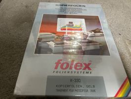 Folex Kopierfolien X-330 Gelb NEU