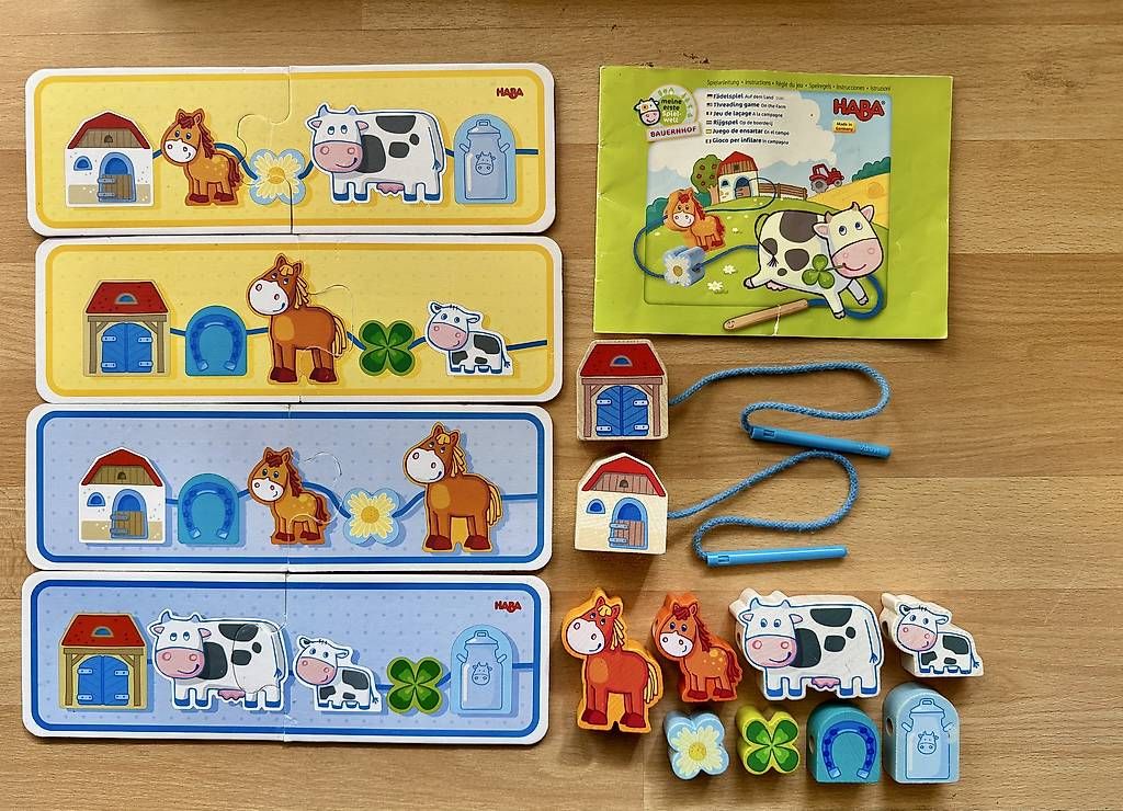 Jeux: Fädelspiel - Auf den Land – D'occasion à Malters par frangecko 2