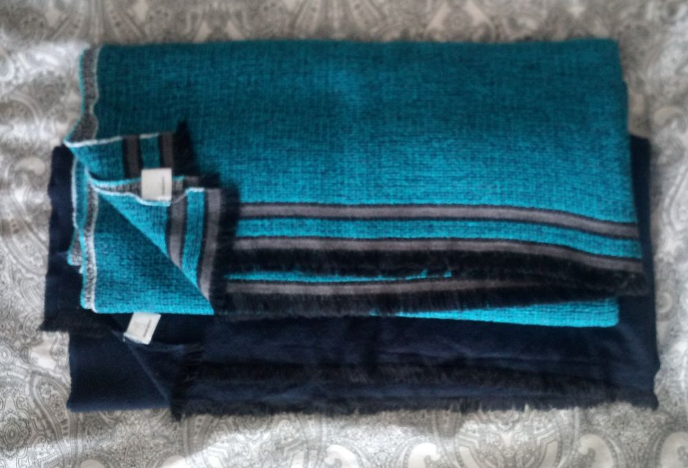 4 Banktaschen Aus Kunstleder - Dokumententaschen In Blau, Grau, Schwarz, Rot (24x17cm)