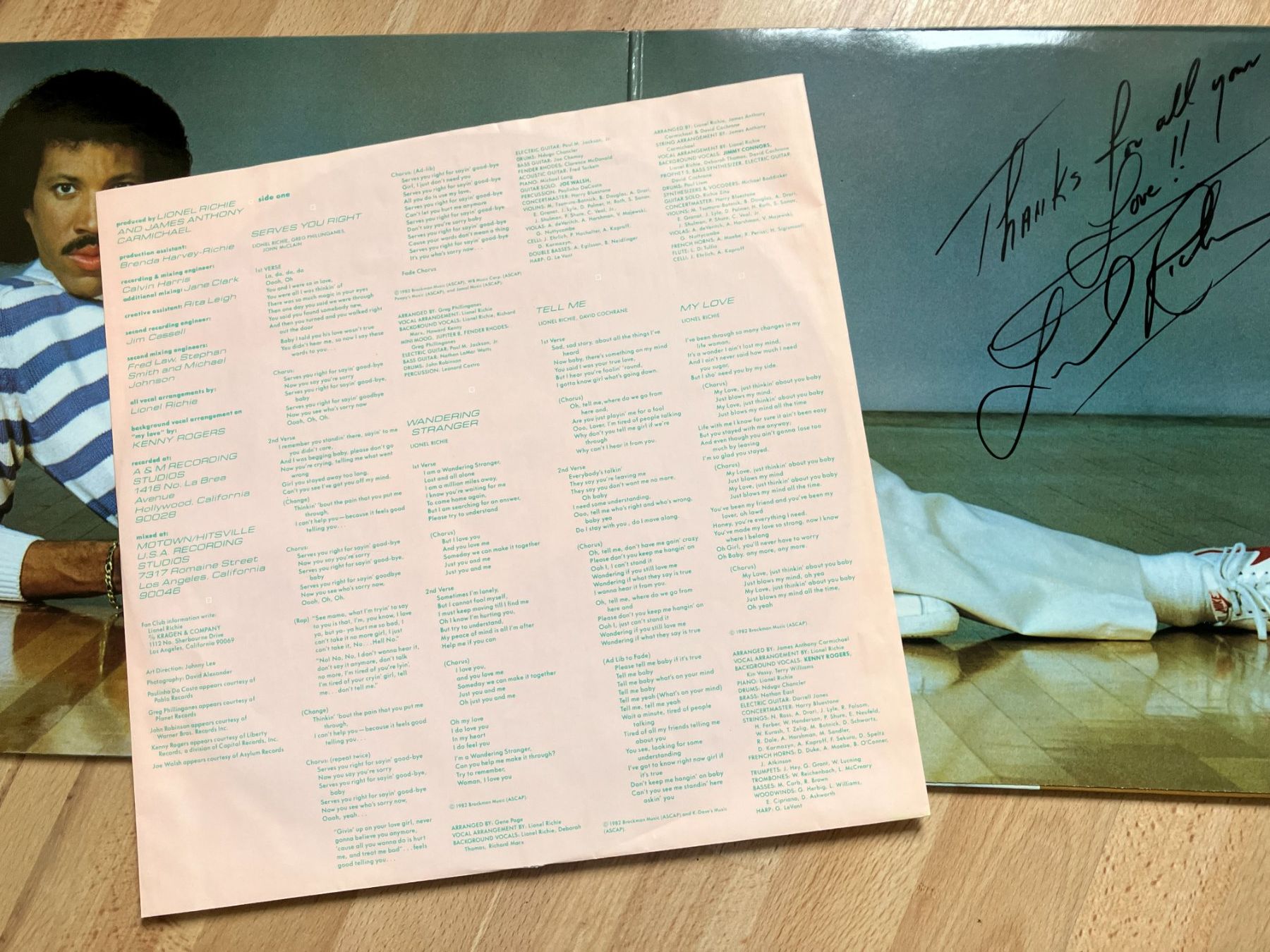 Schallplatten: Lionel Richie – Gebraucht aus Aarwangen von Jukebox3 4