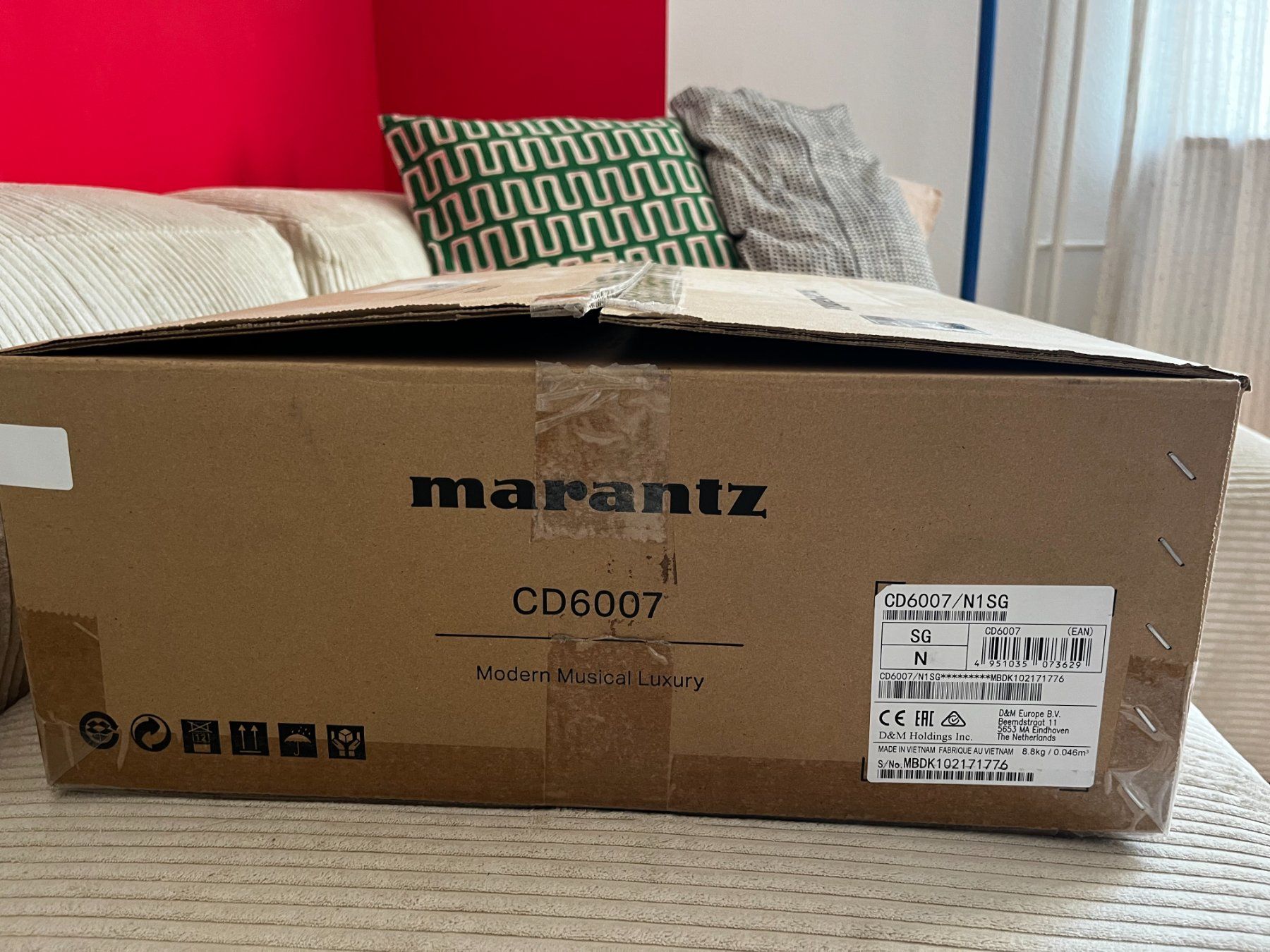 Marantz Sistemi audio & multimediali: Marantz CD-Player CD 6007 neu und originalverpackt!! – Nuovo e nell'imballaggio originale da Zürich venduto da Allrounders 2