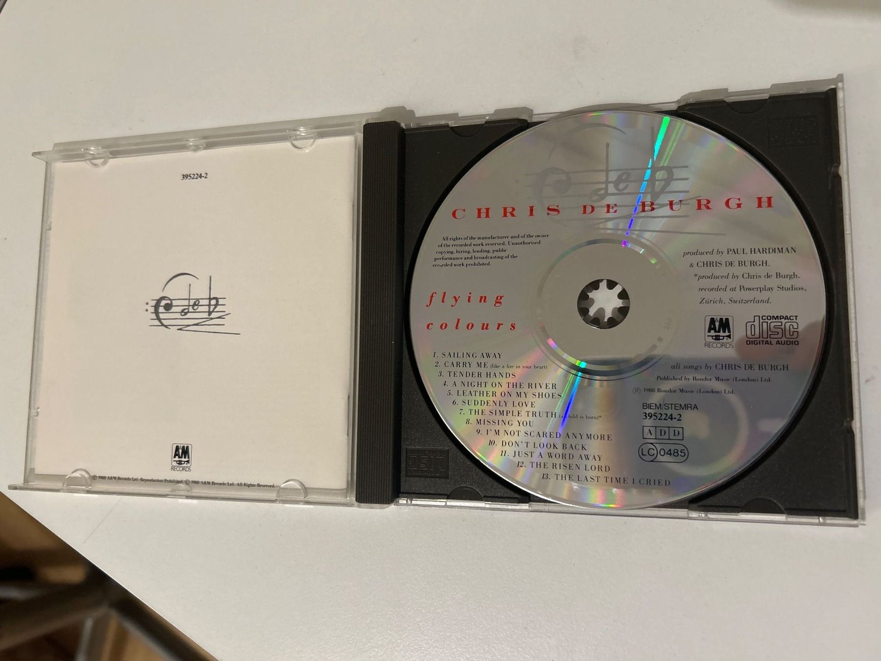 CDs: CD- Chris de Burgh - Flying Colours – Gebraucht aus Guntershausen von Gloominati 2