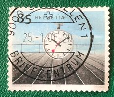 Nr.1108 mit VollStempel Bahnhofuhr St.Gallen