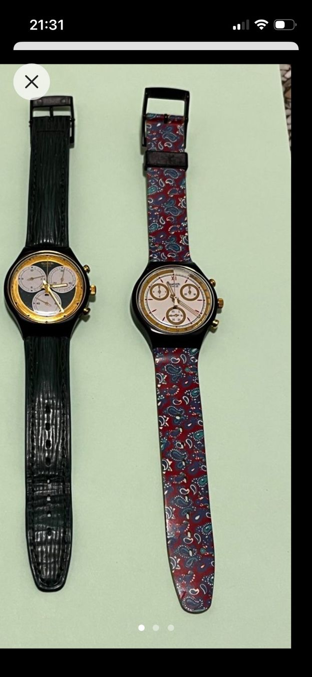 Bracciali & Braccialetti: 1 Swatch Uhr mit neuer Batterie – Usato da Basel venduto da thi0ja 2