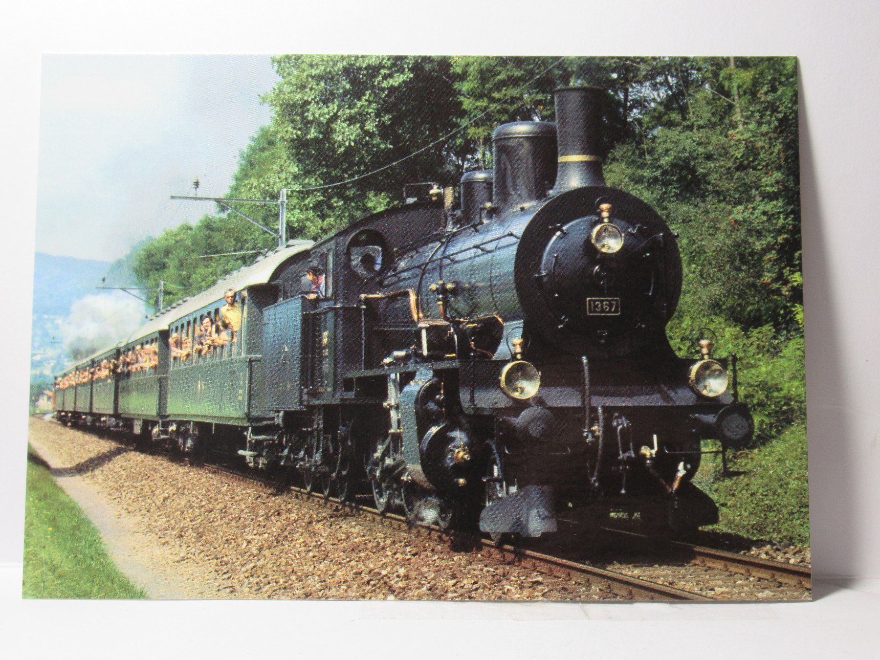 Ansichtskarten: SBB , Lokomotive Nr. 1367 – Neu (gemäss Beschreibung) aus Grenchen von Bluemchen1900