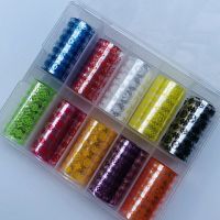 Transfer Nagelfolie Luxus Marken Nail Art