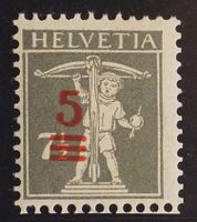 ST215) 148II.1A.10, Abart verschobener Aufdruck postfrisch