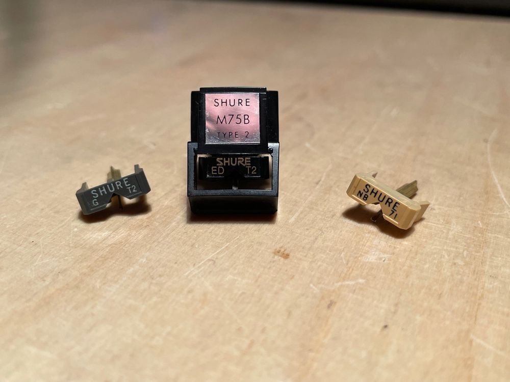 Cellule occasion shure m75b type2 sans diamant used cartridg à Cunac