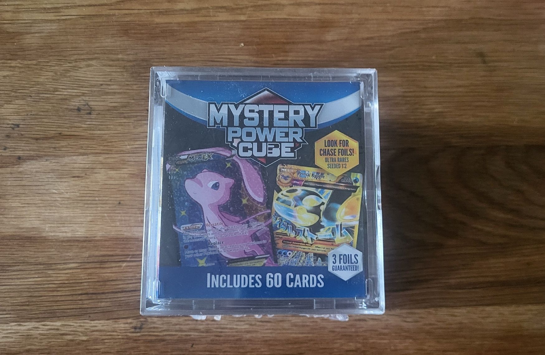 Pokémon Carte collezionabili: Mystery Power Cube - Mew EX e Primal Kyogre + 1 Gratis Boost – Nuovo e nell'imballaggio originale da Winterthur venduto da VZ123 1