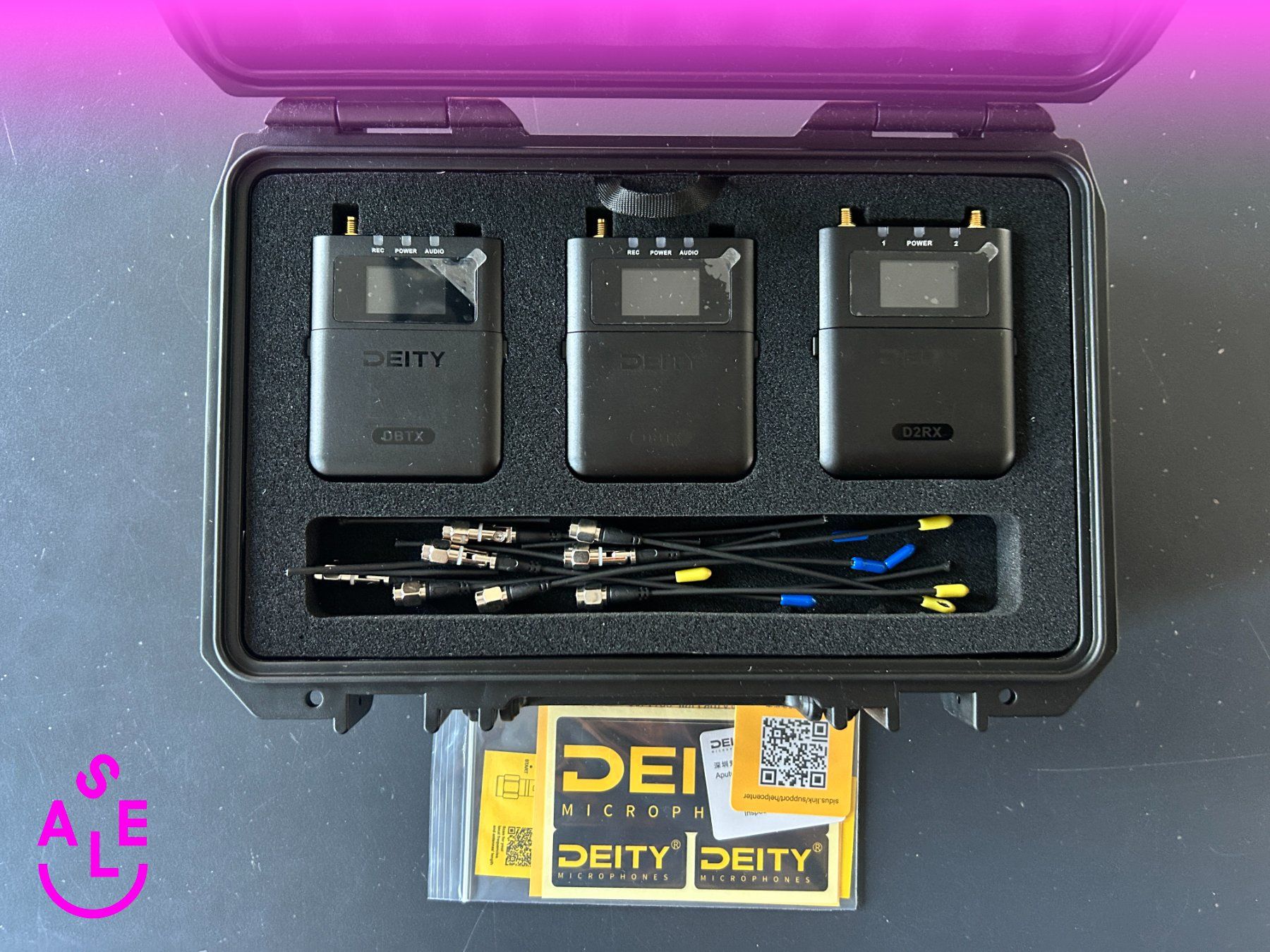 Microfoni: Deity THEOS Digital Wireless 2Ch. Microphone Kit – Usato da zürich venduto da gadanada 3