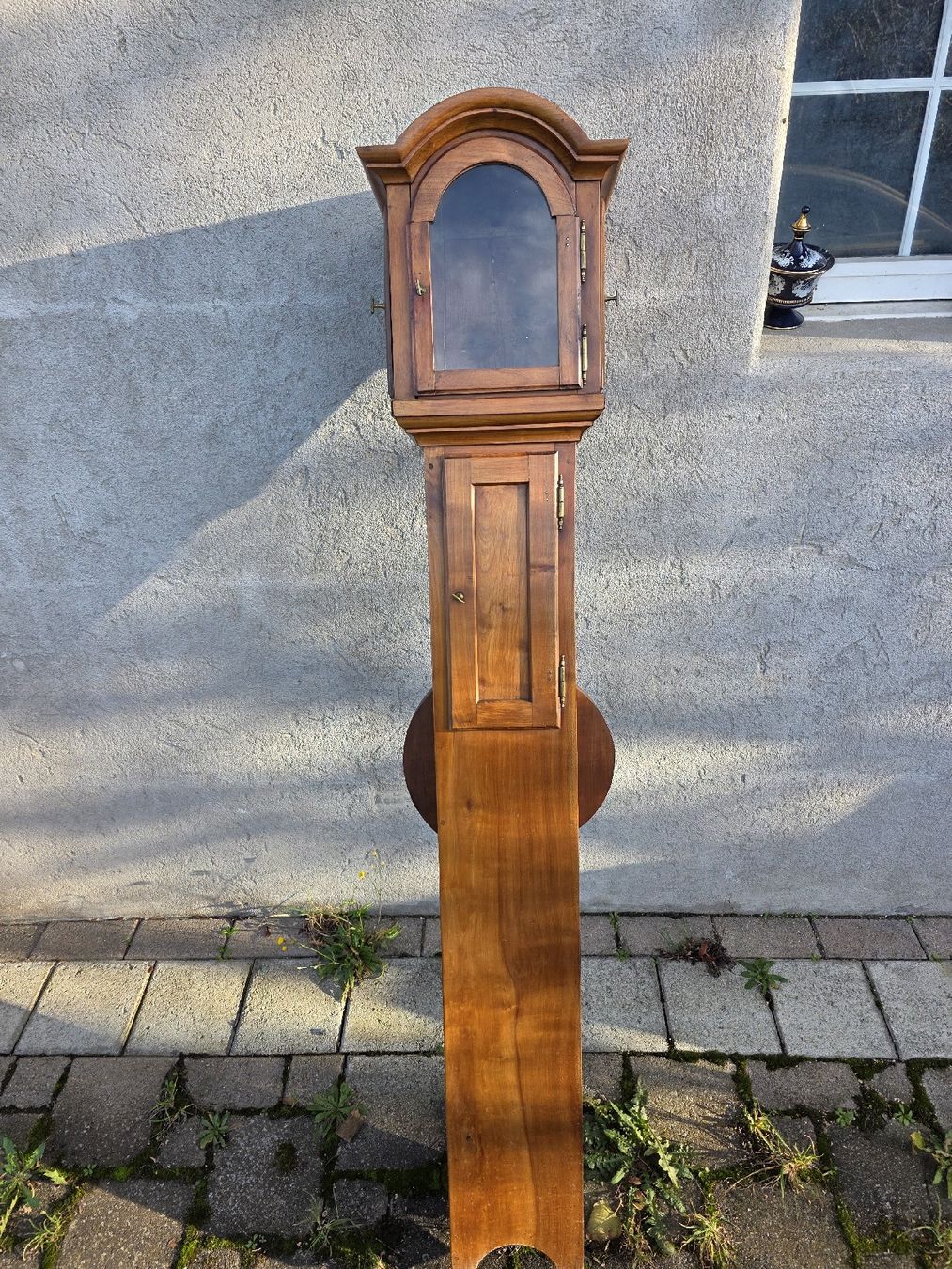 Orologi da terra & Orologi da parete: Antike Standuhr, Kirschbaum Holz, gehäuse – Usato da Wolfertswil venduto da Antiko 1