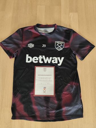 Original West Ham United Warm-up Jersey – Aaron Wan-Bissaka