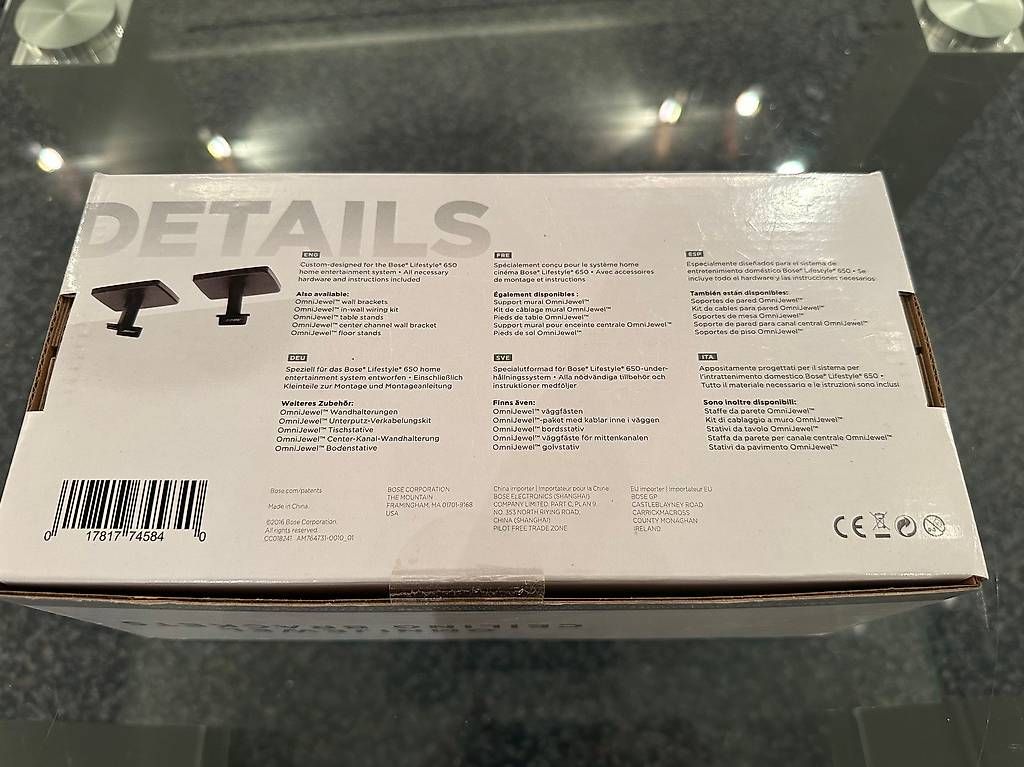 Fixations: Bose Omnijewel Ceiling Brackets – D'occasion à Aarau par Bollaar 3