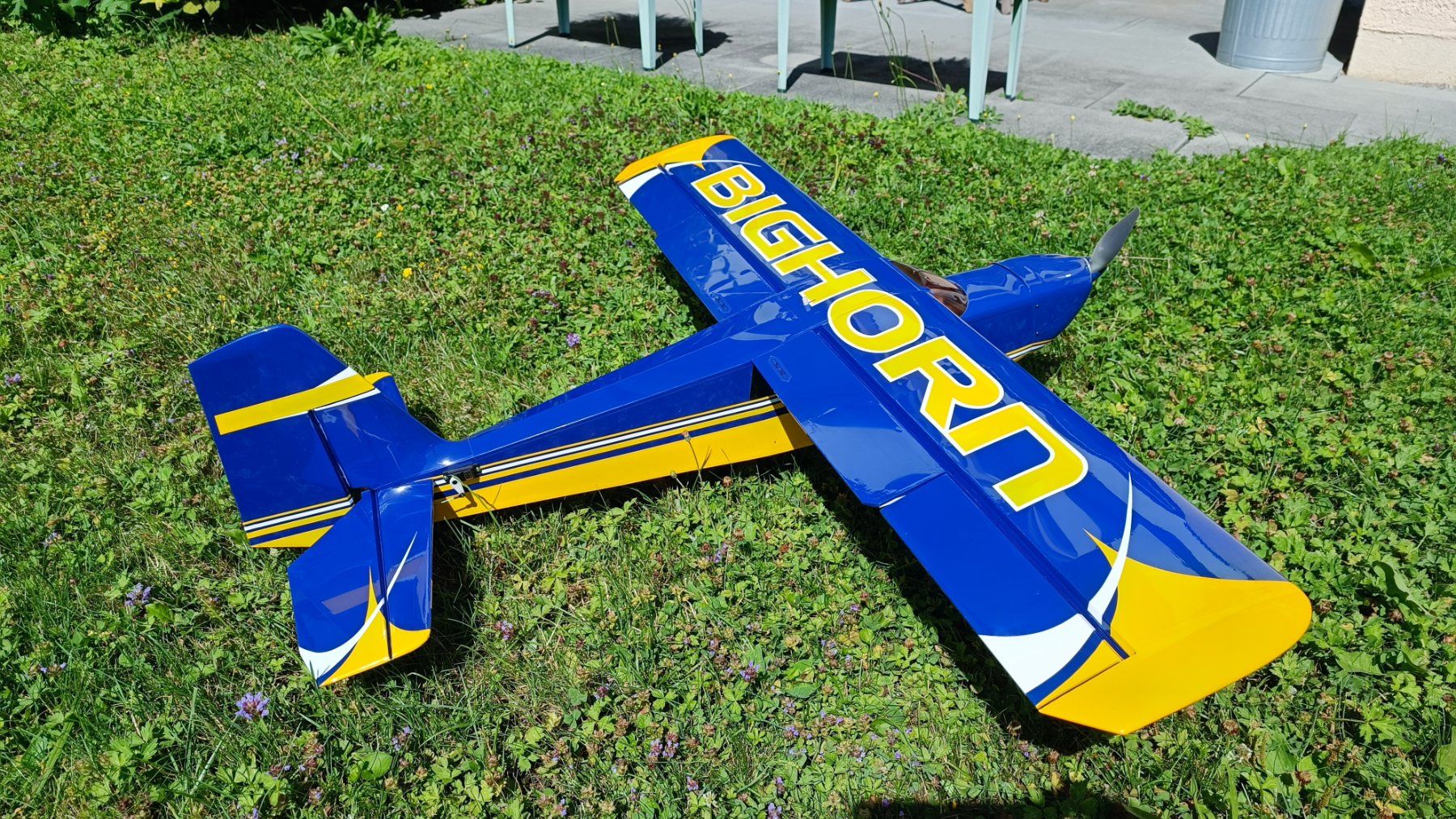 Modellismo RC: OMP Hobby Bighorn 1250mm Kunstflugzeug – Nuovo (secondo la descrizione) da Winterthur venduto da Tmaexx 1