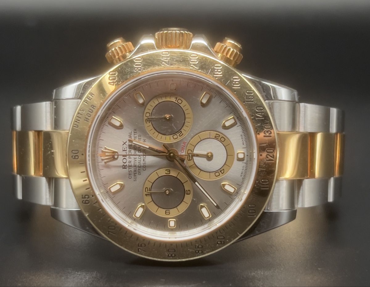 Rolex Orologi: Rolex Cosmograph Daytona 116523 bicolor Fullset – Usato da Brugg AG venduto da Wristdeal 2