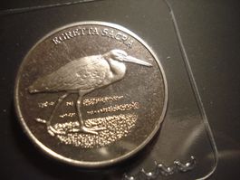Schöne Tiermedaille "Riffreiher" 2008, WWF, Penrhyn
