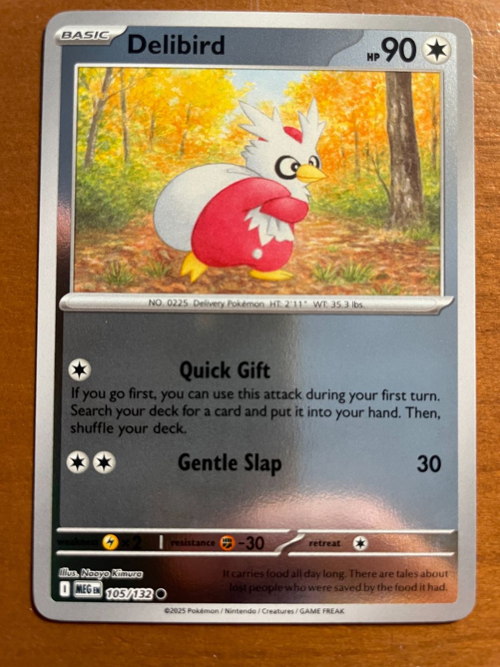 Pokémon Carte collezionabili: Pokemon Delibird Reverse (Versand gratis) – Nuovo (secondo la descrizione) da Chur venduto da Angerson