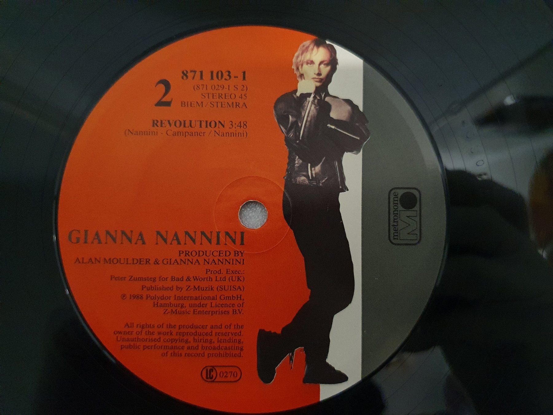 Schallplatten: Gianna Nannini – Un Ragazzo Come Te – Gebraucht aus Uster von  5