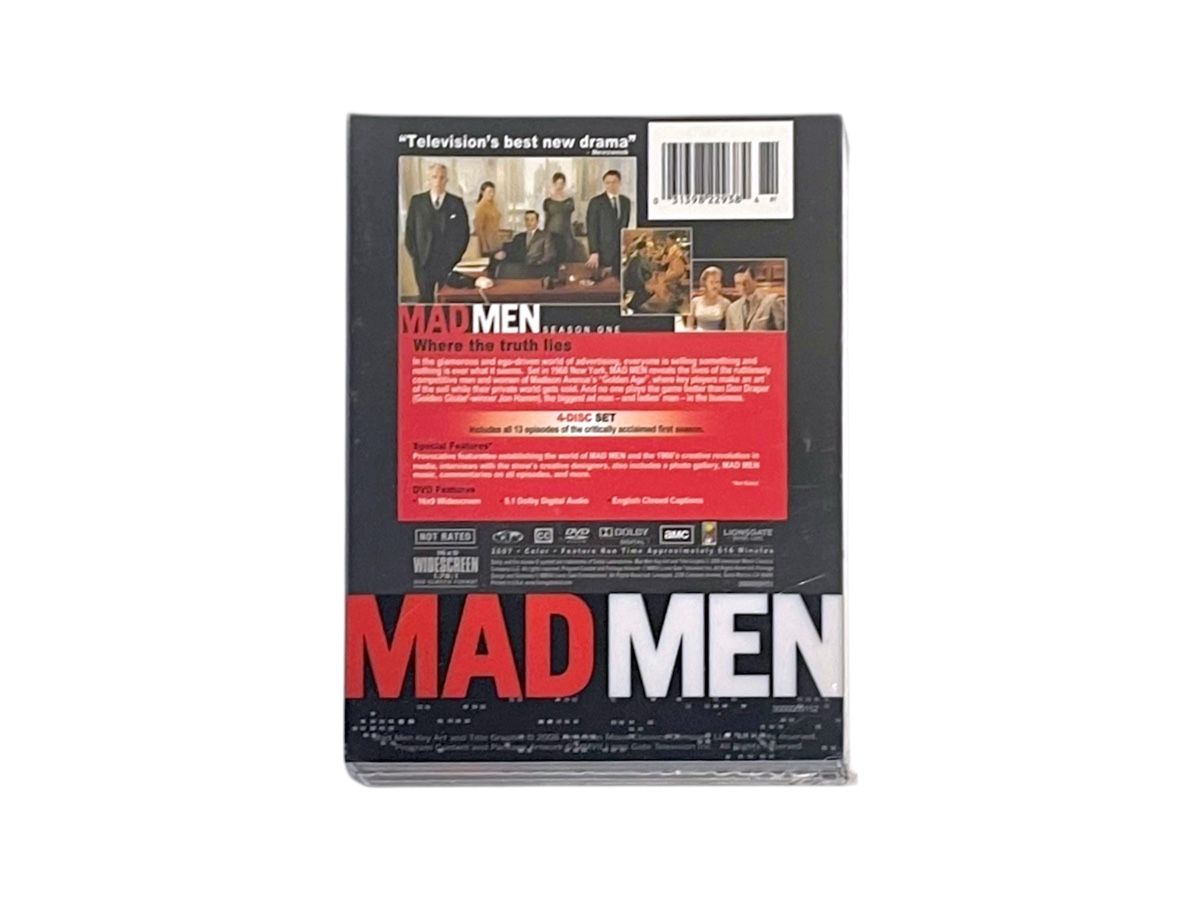 Tutti i DVDs: Mad Men - Staffel 1 (DVD Box Set) - Neu US Code 1 – Nuovo e nell'imballaggio originale da Luzern venduto da woti-shop 1