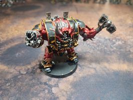 Warhammer 40k Chaos Helbrute bemalt schwarz rot