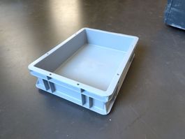 Lagerboxen, Stapelboxen, Werkstatt, Höhe 100 mm - FABRIKNEU