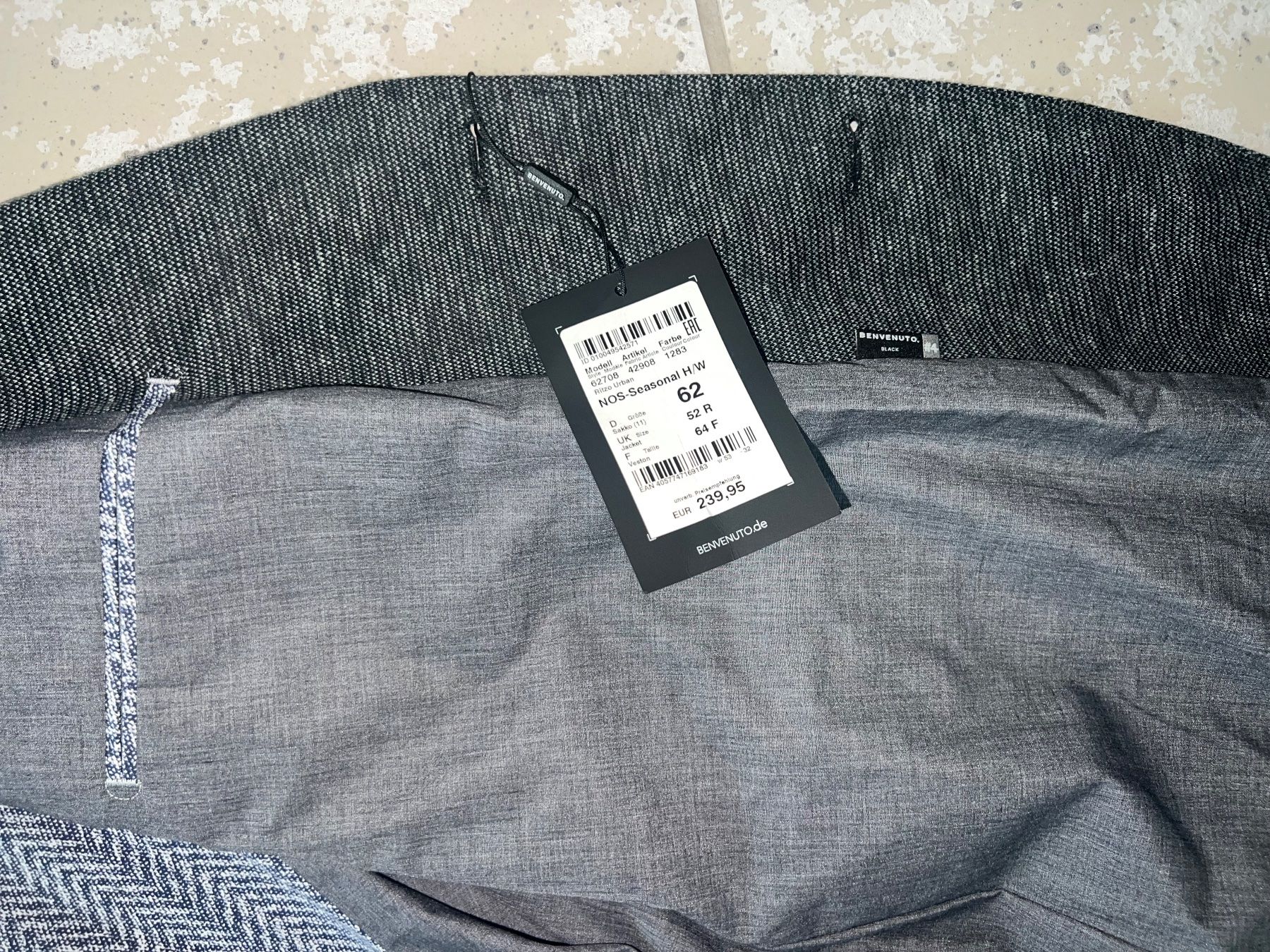 Giacche: Sakko Jacke BENVENUTO 62 neu – Nuovo (secondo la descrizione) da Dornach venduto da samuti 5