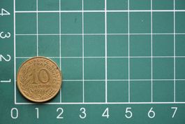 währung francaise 10 centimes 1978