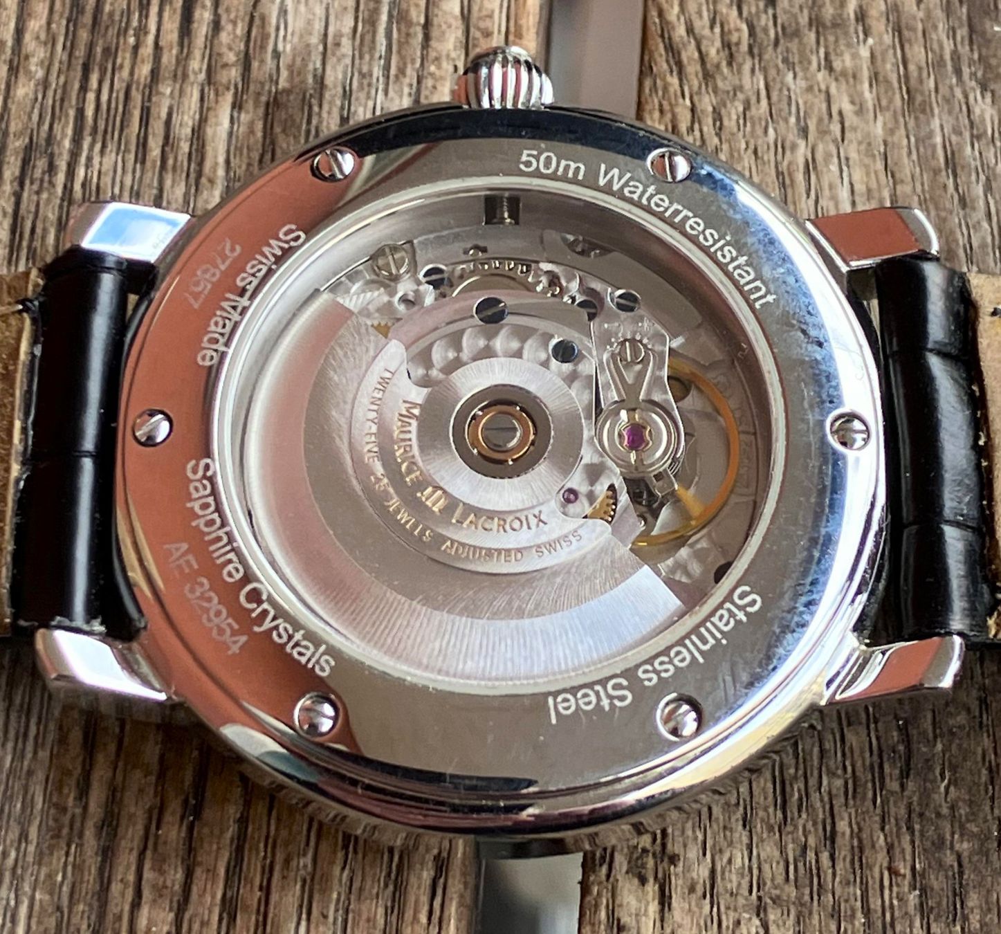 Maurice Lacroix Orologi: Maurice Lacroix Automatic Masterpiece Cinq Aiguilles FULLSET – Usato da Basel venduto da 4056BS 3