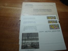 Satz Ganzsache, 100J. Post, komplett, ungelaufen, O-Umschlag