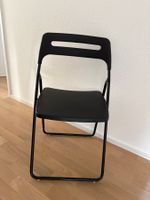 Klappstuhl schwarz Ikea / Nisse