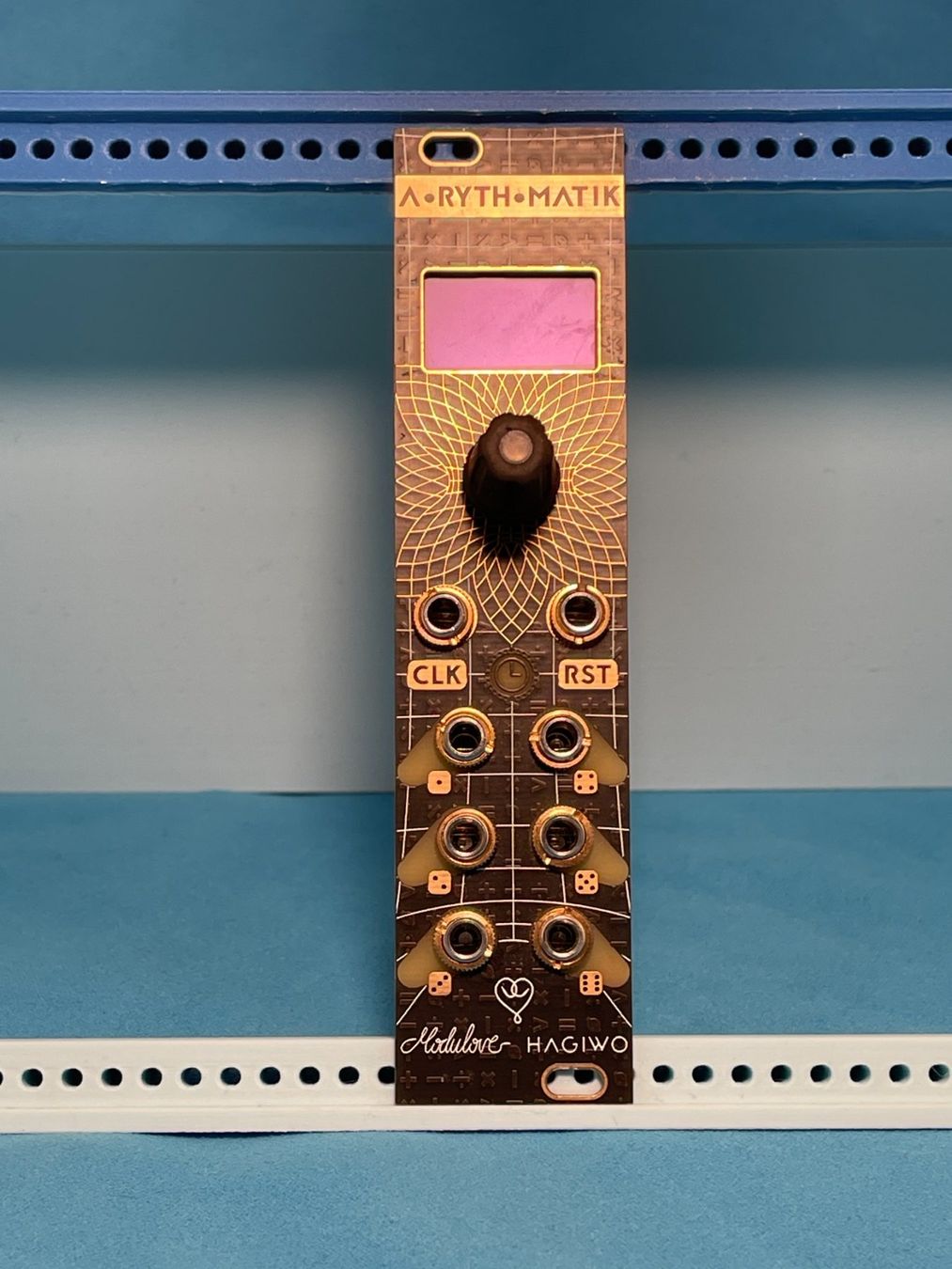 Strumenti musicali: ARITHMATIK Rhythmus Modul (Euclid) / GELB LCD – Usato da Muttenz venduto da acidforce